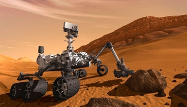 Mars curiosity rover